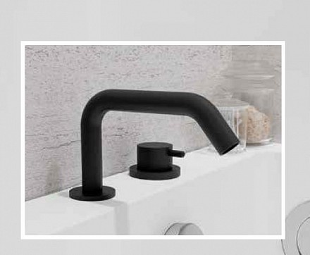 Miscelatore Bordo Vasca Fly 3 Nero  Novellini.JPG